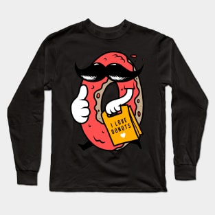 Mr Donuts Long Sleeve T-Shirt